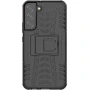 Бронированный чехол Armored Case для Samsung Galaxy S22 Plus 5G зелёный