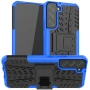 Бронированный чехол Armored Case для Samsung Galaxy S22 Plus 5G зелёный