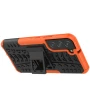 Бронированный чехол Armored Case для Samsung Galaxy S22 Plus 5G зелёный