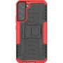 Бронированный чехол Armored Case для Samsung Galaxy S22 Plus 5G зелёный