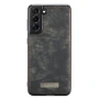 Чехол-кошелек CaseMe Retro Leather для Samsung Galaxy S22 Plus 5G, Black