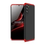 Чехол-накладка GKK 360 для Samsung Galaxy S22 Plus черно-красный