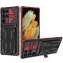 Чехол-накладка Armor Case with Card Slot для Samsung Galaxy S22 Ultra 5G чёрный