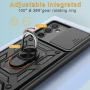 Чехол накладка Ricco Camera Sliding для Samsung Galaxy M34 5G синий