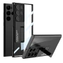 Чохол-накладка GKK Glass Stand для Samsung Galaxy S23 Ultra срібний