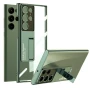 Чохол-накладка GKK Glass Stand для Samsung Galaxy S23 Ultra срібний