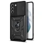 Чехол накладка Ricco Camera Sliding для Samsung Galaxy S23 Plus красный