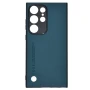 Кожаный чехол - накладка CODE Tactile Experience для Samsung Galaxy S24 Ultra жёлтый