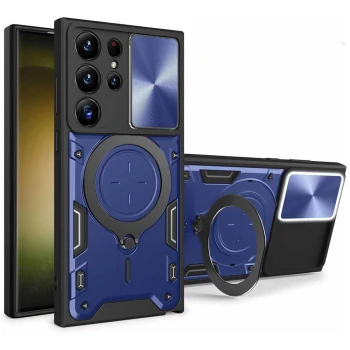 Чехол накладка Omeve Magnetic Ring для Samsung Galaxy S24 Ultra