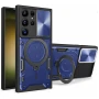 Чехол накладка Omeve Magnetic Ring для Samsung Galaxy S24 Ultra красный
