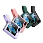 Чехол-накладка Nillkin Finger Strap liquid Silicone для Samsung Galaxy Z Flip5 c соединяющим ремешком зелёный