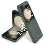 Чехол-накладка Omeve Shockproof Military для Samsung Galaxy Flip5 чёрный