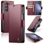 Чохол книжка CaseMe Leather Magnet Case для Samsung Galaxy Fold5 фіолетовий