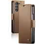 Чохол книжка CaseMe Leather Magnet Case для Samsung Galaxy Fold5 фіолетовий