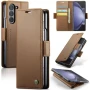 Чохол книжка CaseMe Leather Magnet Case для Samsung Galaxy Fold5 фіолетовий