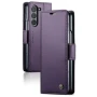 Чохол книжка CaseMe Leather Magnet Case для Samsung Galaxy Fold5 фіолетовий