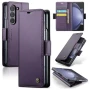 Чохол книжка CaseMe Leather Magnet Case для Samsung Galaxy Fold5 фіолетовий