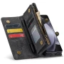 Чехол - кошелек CaseMe Retro Leather для Samsung Galaxy Fold5 малиновый