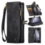 Чехол - кошелек CaseMe Retro Leather для Samsung Galaxy Fold5 малиновый