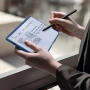 Чехол-накладка Nillkin Cam Shield Pen Holder для Samsung Galaxy Fold5 c подставкой и держателем для стилуса зелёный