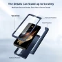 Чохол-накладка Omeve Shockproof Pen Holder Samsung Galaxy Fold5 із захисним склом лаванда