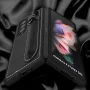 Шкіряний чохол-накладка Pola Pen Holder для Samsung Galaxy Fold3, Black