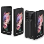 Шкіряний чохол-накладка Pola Pen Holder для Samsung Galaxy Fold3, Black