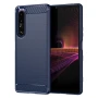 Чехол-накладка Carbon для Sony Xperia 1 IV красный