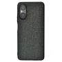 Чехол накладка New Textile leather саse для Sony Xperia 5 V синий