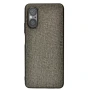 Чехол накладка New Textile leather саse для Sony Xperia 5 V синий