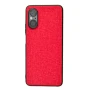 Чехол накладка New Textile leather саse для Sony Xperia 5 V синий