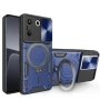 Чохол - накладка Omeve Magnetic Ring для Tecno Camon 20 / Camon 20 Pro синій