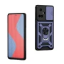 Чехол накладка Ricco Camera Sliding для Tecno Camon 19 / 19 Pro синий