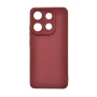 Матовый чехол накладка Silicone Matted для Tecno Pop 7 / Pop 7 Pro розовый