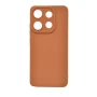 Матовый чехол накладка Silicone Matted для Tecno Pop 7 / Pop 7 Pro розовый