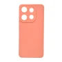 Матовый чехол накладка Silicone Matted для Tecno Pop 7 / Pop 7 Pro розовый