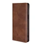 Кожаный чехол - книжка Leather Case для Tecno Pova Neo 3 синий