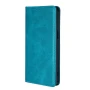 Кожаный чехол - книжка Leather Case для Tecno Pova Neo 3 синий