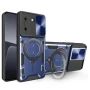 Чехол накладка Omeve Magnetic Ring для Tecno Pova 5 синий