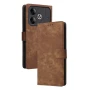 Чехол книжка Velvet Leather Case для Tecno Pova 6 зеленый