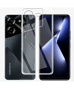 Прозрачный силиконовый чехол для Tecno Pova Neo 3