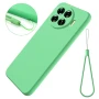 Чохол-накладка Silicone Cover Full для Tecno Spark 20 Pro Plus​ зелений