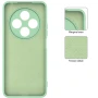 Чохол - накладка Silicone Cover Full для Tecno Spark 30 4G чорний