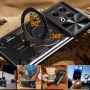 Чохол - накладка Omeve Magnetic Ring для Tecno Spark 30 Pro синій