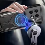 Чохол - накладка Omeve Magnetic Ring для Tecno Spark 30 Pro синій