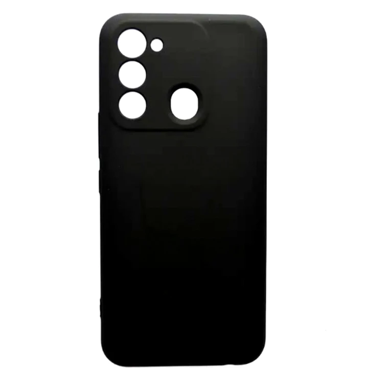Матовый чехол TPU для Tecno Spark 8C / GO 2022, Black