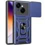 Чохол - накладка Ricco Camera Sliding для Tecno Spark Go 1 синій