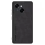Кожаный чехол - накладка Fanoya для Tecno Spark Go 1 / Spark Go 1S коричневый