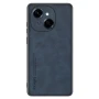 Кожаный чехол - накладка Fanoya для Tecno Spark Go 1 / Spark Go 1S коричневый