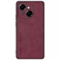 Кожаный чехол - накладка Fanoya для Tecno Spark Go 1 / Spark Go 1S коричневый